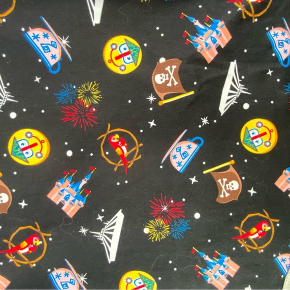 Disney Captain Marvel Retro Midi Dress Size 2X Park Rides Themed Rare NWOT - Picture 4 of 13